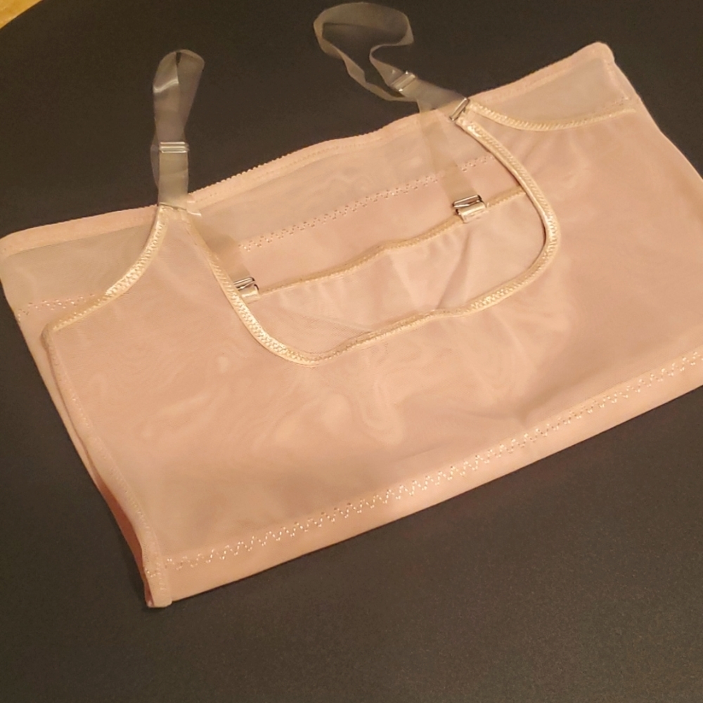 Faja beige mesh